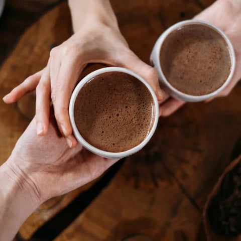 chocolate and cacao beans