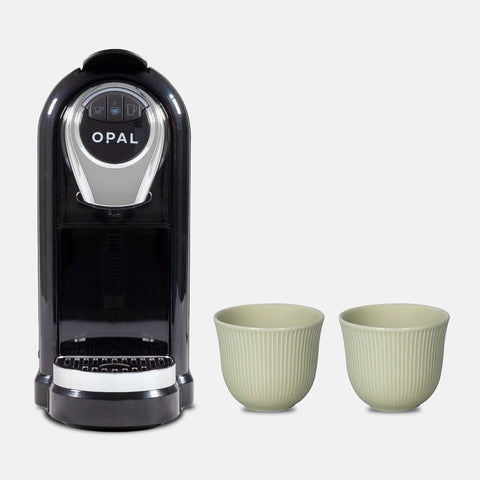 OPAL One and Loveramics Brewers 150ml Embossed Cappuccino Tasting Cup Bundle - Espresso Machine - Kakaw