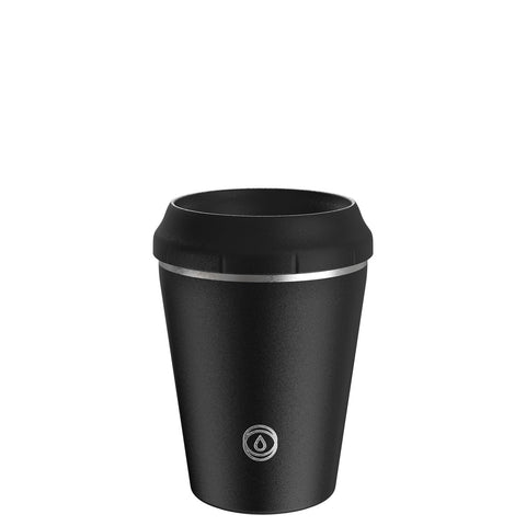 OPAL One and TOPL Flow360° / Stroll Reusable Cup - Charcoal (8oz) Bundle - Espresso Machine - Kakaw