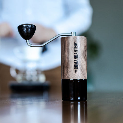 Comandante C40 Nitro Blade Coffee Grinder MK4 (Virginia Walnut) - Kakaw
