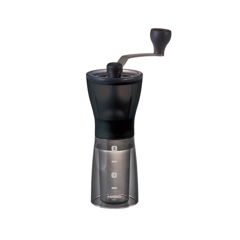 Hario Mini Mill Plus V60 Ceramic Starter Kit Size 02 (White) - Kakaw