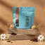 70% dark chocolate blue bags with kakaw branding on blocks