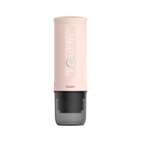 OutIn Nano Portable Espresso Machine (Rose Quartz) - Gift Set - Espresso Machine - Kakaw
