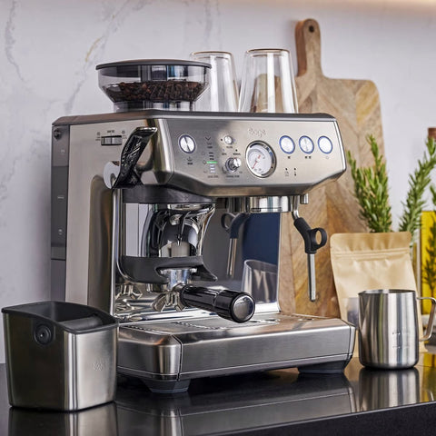 Sage Barista Express Impress Espresso Machine (Stainless Steel) - Espresso Machine - Kakaw