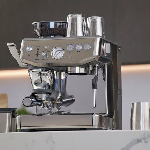 Sage Barista Express Impress Espresso Machine (Stainless Steel) - Espresso Machine - Kakaw