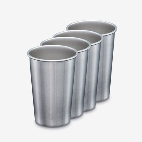 Steel Pint 16oz - 4 Pack (473ml) - Cups - Kakaw